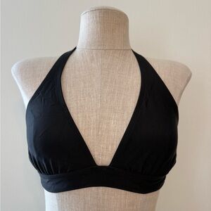 Old Navy Black Halter Bikini Top